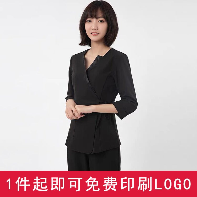 Beauty Salon Medical Beauty Work Clothes Women'S High-End Spa Health Club Beautician Set Fashion Temperament Business Wear - Image 2