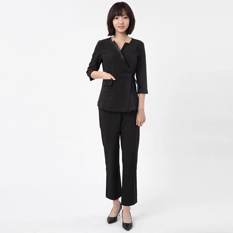 Beauty Salon Medical Beauty Work Clothes Women'S High-End Spa Health Club Beautician Set Fashion Temperament Business Wear - Image 5