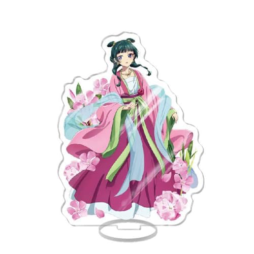 JCvCX 2Pcs Maomao Acrylic Figures Standee Standing Figure Creative Gift Toy Figurine Peripheral Ornaments Collections for Fans - Image 2