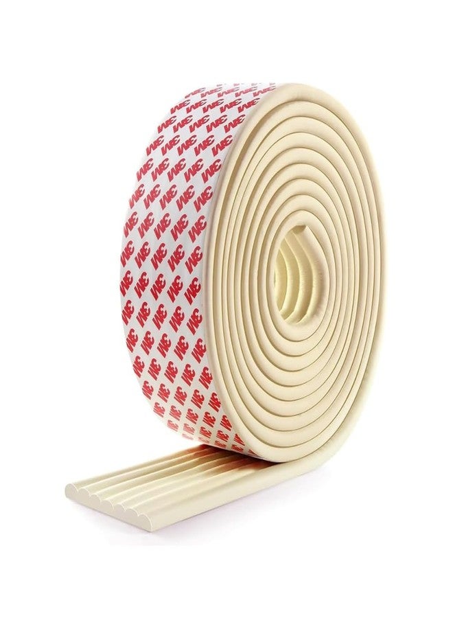 DANSR Baby Proofing Edge Guard 2M, Thick NBR Foam Corner Protector for Sharp Edges, Table Edge Protector for Kids Safety, Furniture Corner Guard for Desk, Cabinet, Wall and Home Protection Cream - Image 1