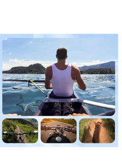 Y&D SYOSI Magnetic Neck Selfie Holder Action Camera Mount Quick Release Plate Chest Shoulder Support Angle with Joint for Hero 5 6 7 8 9 10 Black AKASO DJI iPhone Video Shoot  - Image 4