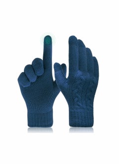 SYOSI Women Touch Screen Gloves - Winter Warm Gloves Touchscreen Mittens Thermal Fleece Lined Knitted Gloves for Outdoor  - Image 1