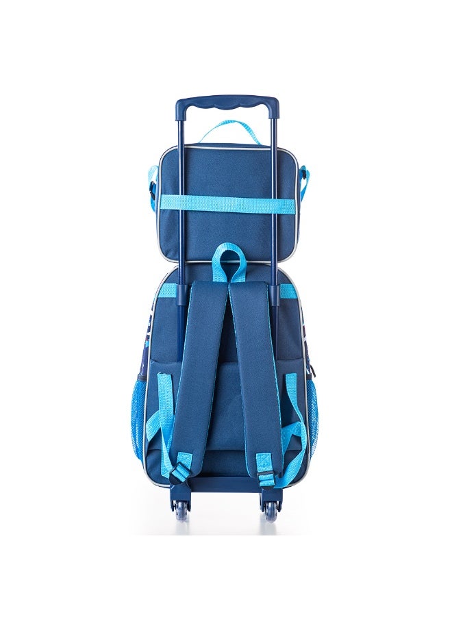 Eazy Kids Eazy Kids Set of 5 Trolley 16" School Bag Combo - Football  - Image 2