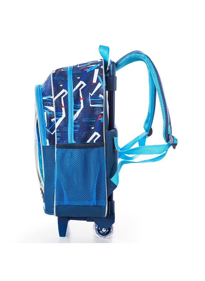 Eazy Kids Eazy Kids Set of 5 Trolley 16" School Bag Combo - Football  - Image 5