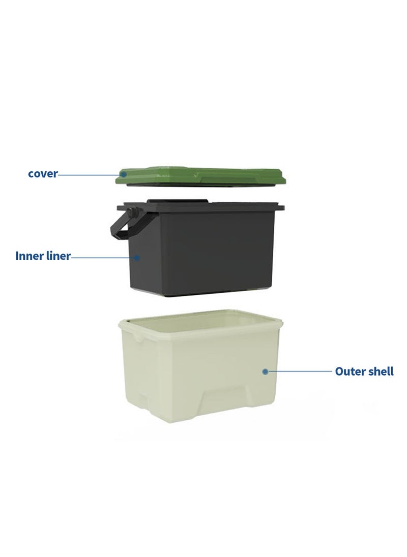 Manful Heavy-Duty Tactical Cooler Box 68L  - Image 2