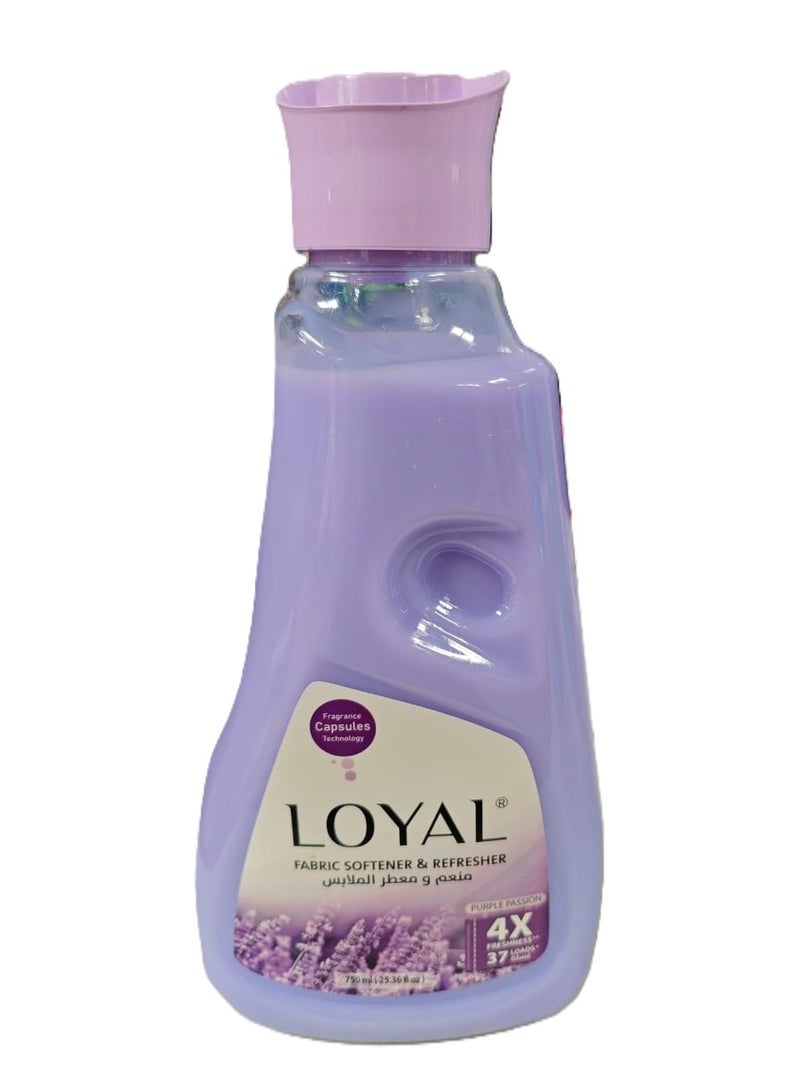 loyal Fabric Softener & Refresher Purple Passion 750 ml - Image 1