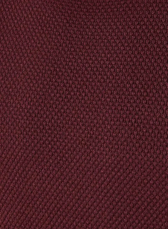Iconic Iconic Crew Neck Popcorn Textured T-shirt