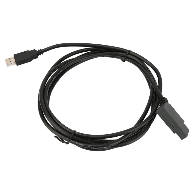 USB-Cable PVC Jacket Programming Cable with Bare Copper Wire - 45 Degree Bending Tail Card Positioning Plug for Siemens LOGO Communication Stability - Image 2
