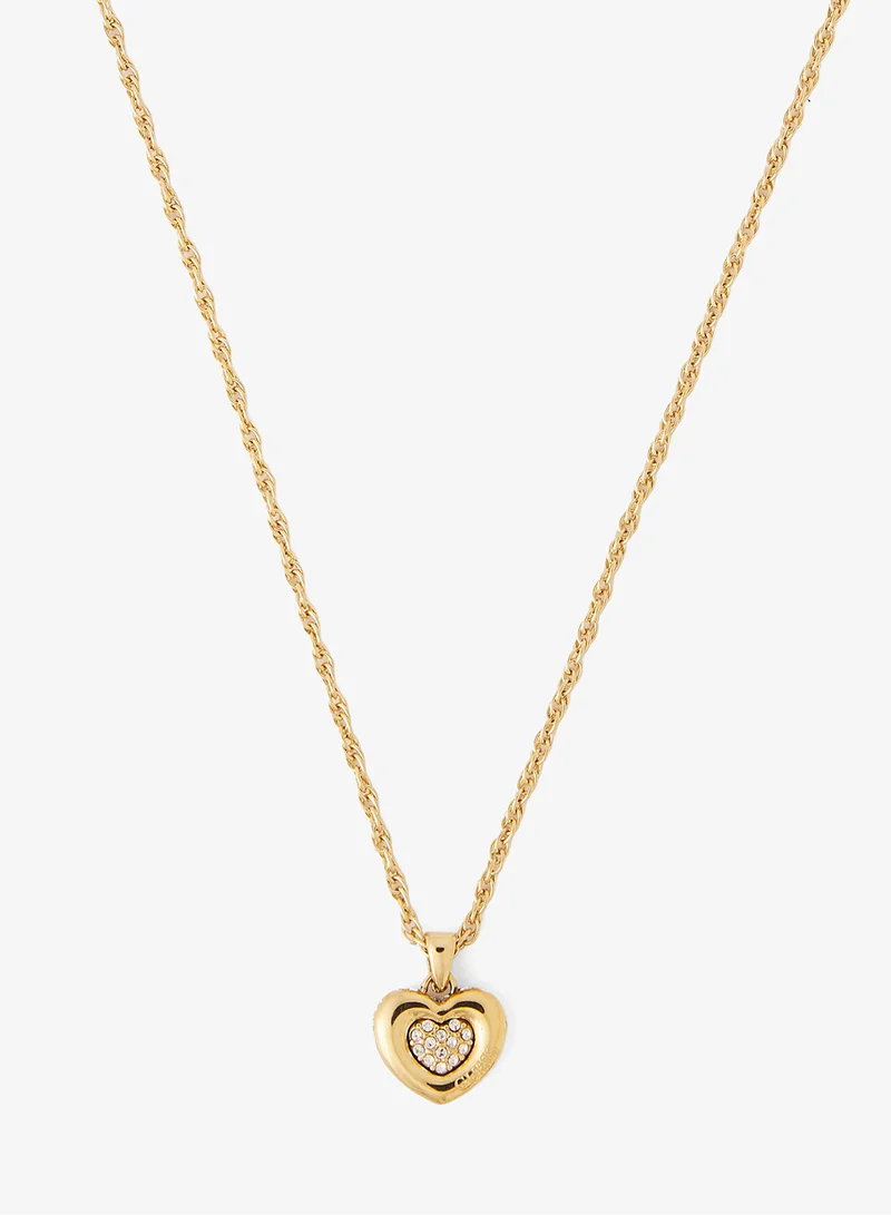 جس قلادة حروف لوف بدون شعار