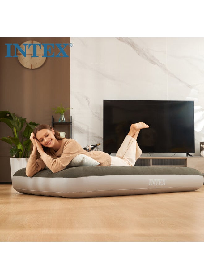 Intex Inflatable Mattress, Floor Sleeping Air Bed, Nap Air Bed, Single Extra-large Folding Bed, Outdoor 64107 Car Bed - Image 2