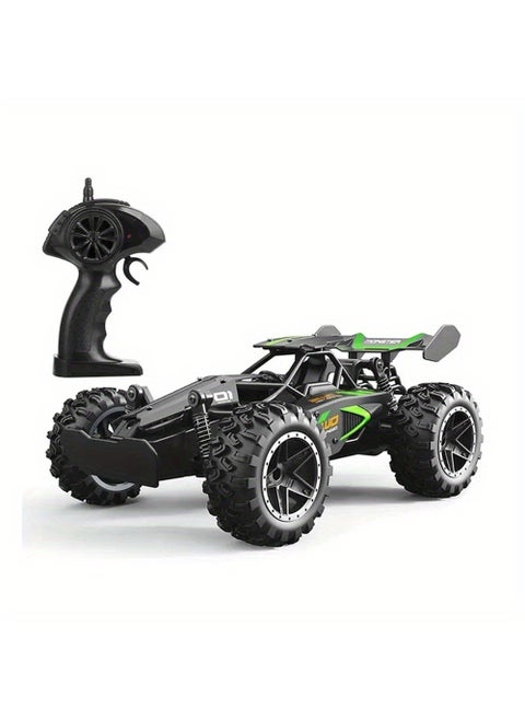 1:18 Small High-speed Off-road 2.4 G Remote Control Car Drift Adapted To The Anti-collision Setting Of Various Sections Of Rubber Large Tire, Dual Batteries Switch Toy Car At Any Time