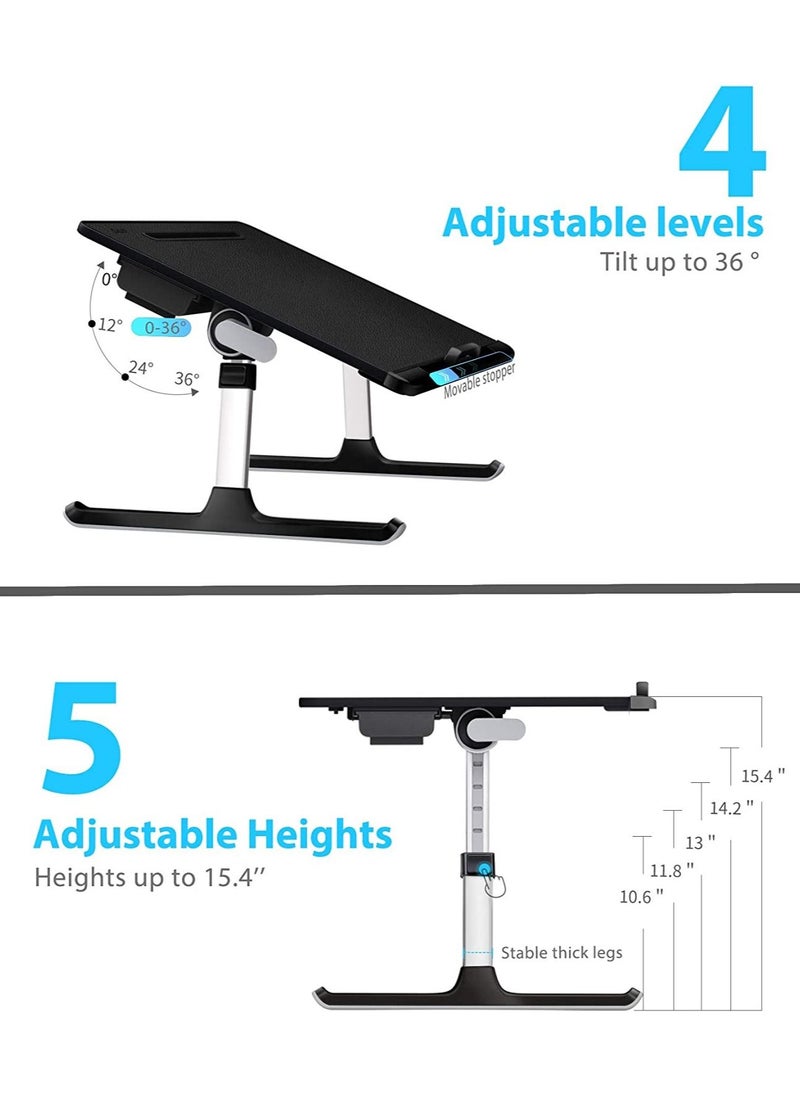 SAIJI Laptop Bed Tray Table as Adjustable Bed Desk for Laptop with Storage Drawer Largest Size - pzsku/ZB8902A4B7CE164BC0E0EZ/45/_/1659957753/f45bfa82-e47c-4a76-bf0c-11d4d23b5c2b