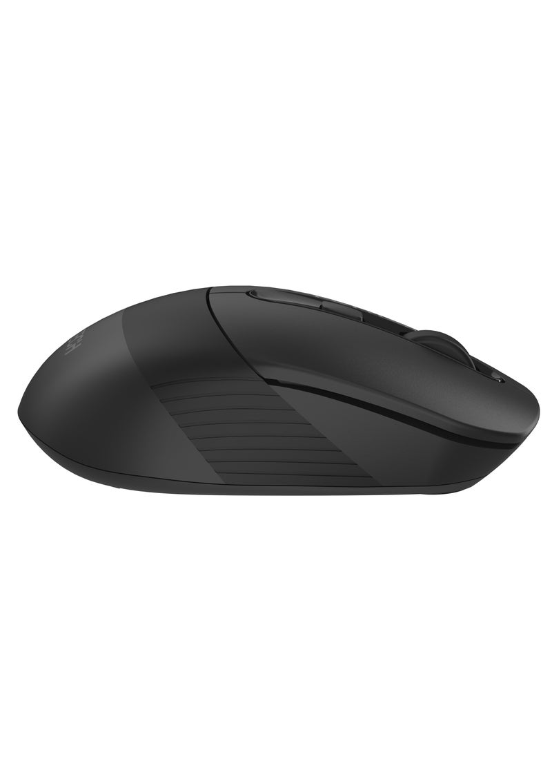 A4TECH Fstyler Dual-Functions Rechargeable Air Mouse FG10CS Air2, [Desk+Air] Bluetooth & 2.4GHz, Consistent Wireless Stability, USB Type-C Charging Cable, Windows 7/8/8.1/10/11, Stone Grey  - Image 5