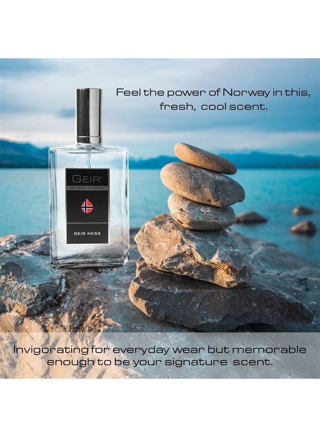 Geir Ness رذاذ عطر جير للرجال - رائحة منعشة وباردة تدوم طويلاً - Image 4