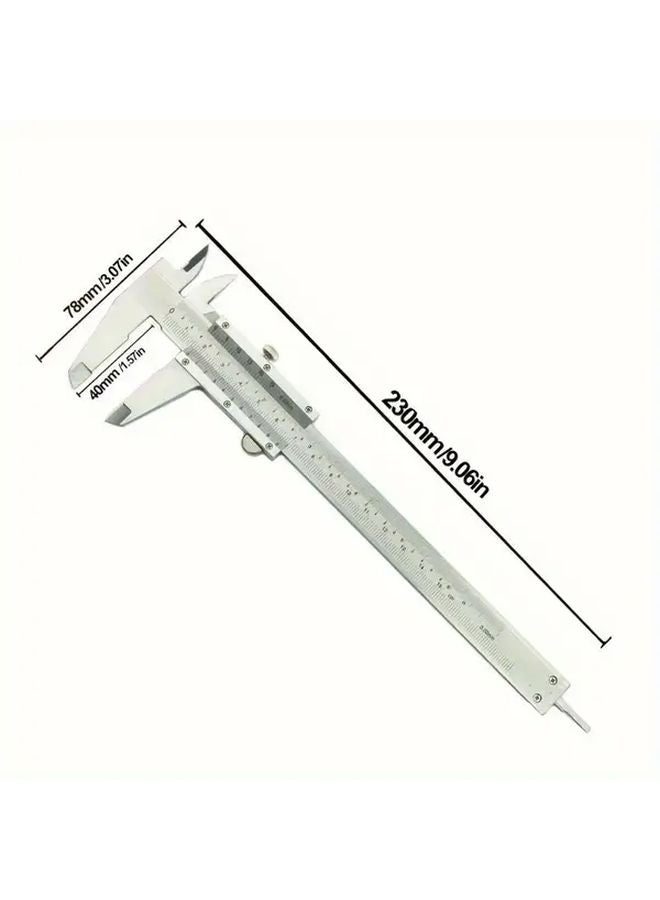 High Precision Vernier Caliper 150mm Carbon Steel Manual Slide Measurement Tool - Image 3