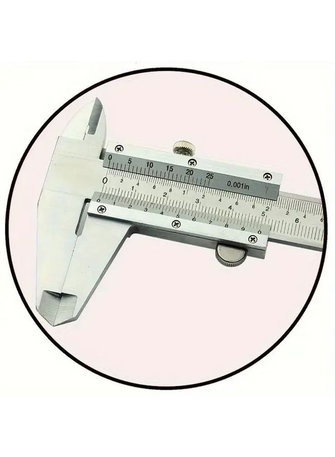 High Precision Vernier Caliper 150mm Carbon Steel Manual Slide Measurement Tool - Image 5
