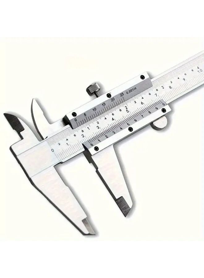 High Precision Vernier Caliper 150mm Carbon Steel Manual Slide Measurement Tool - Image 2