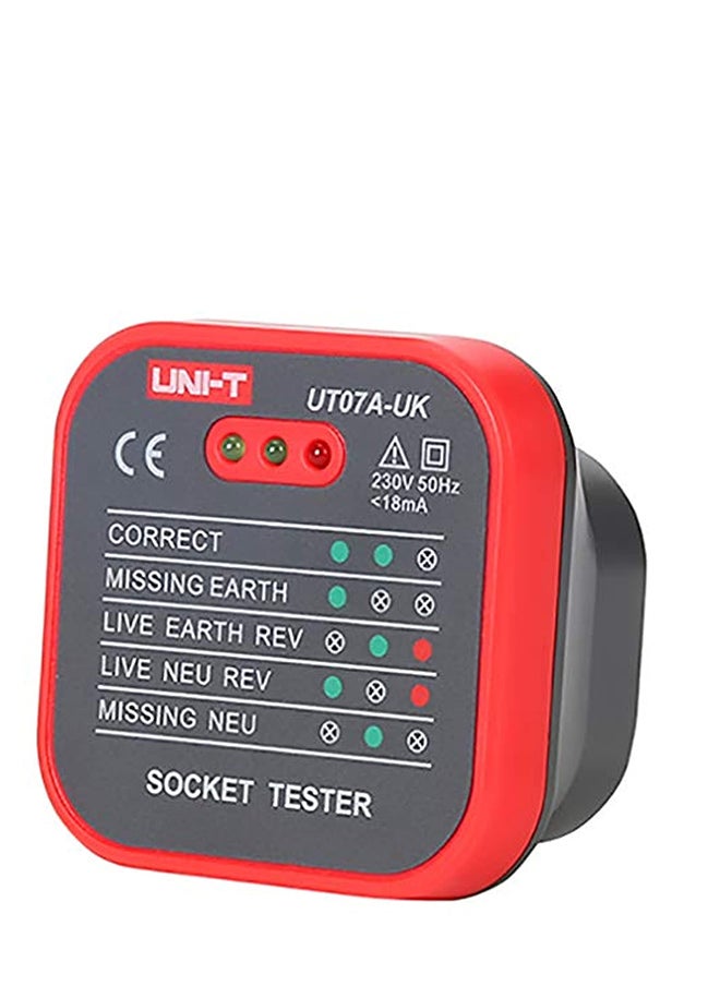 UNI-T - Uni-T Ut07A, Socket Tester 230Vac - Image 1