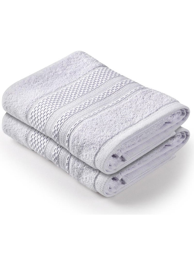 Softy - 100% Cotton Set of 2 Hand / Face Towels 50X90 cm Gray - pzsku/ZB890C0519C0C398CB29DZ/45/_/1731025141/bb686ae2-0900-4da9-8052-450ec965ffa0