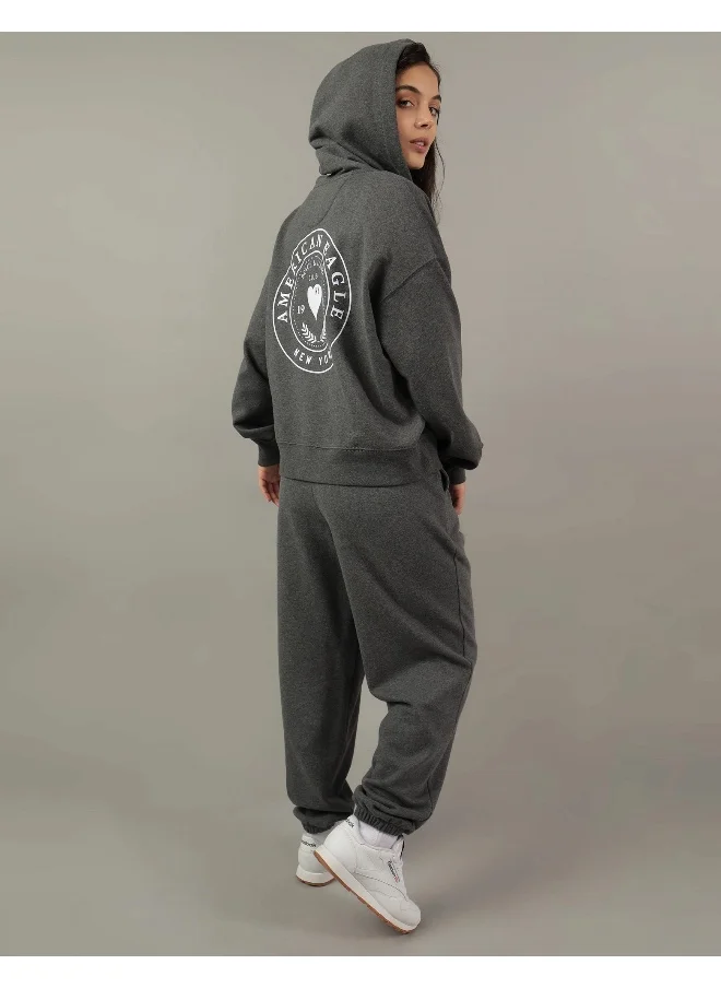 امريكان ايجل AE Graphic Zip-Up Sweatshirt