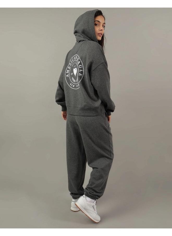 American Eagle AE Graphic Zip-Up Sweatshirt  - Image 2