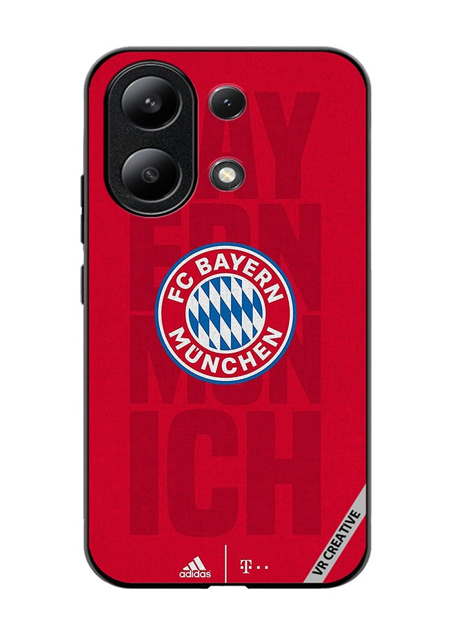 VR CREATIVE Protective Case Cover For Xiaomi Redmi Note 13 4G Fc Bayern Munich Design Multicolour - Image 1