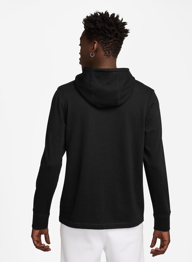 Nike Club Knit Pullover Hoodie - Image 2