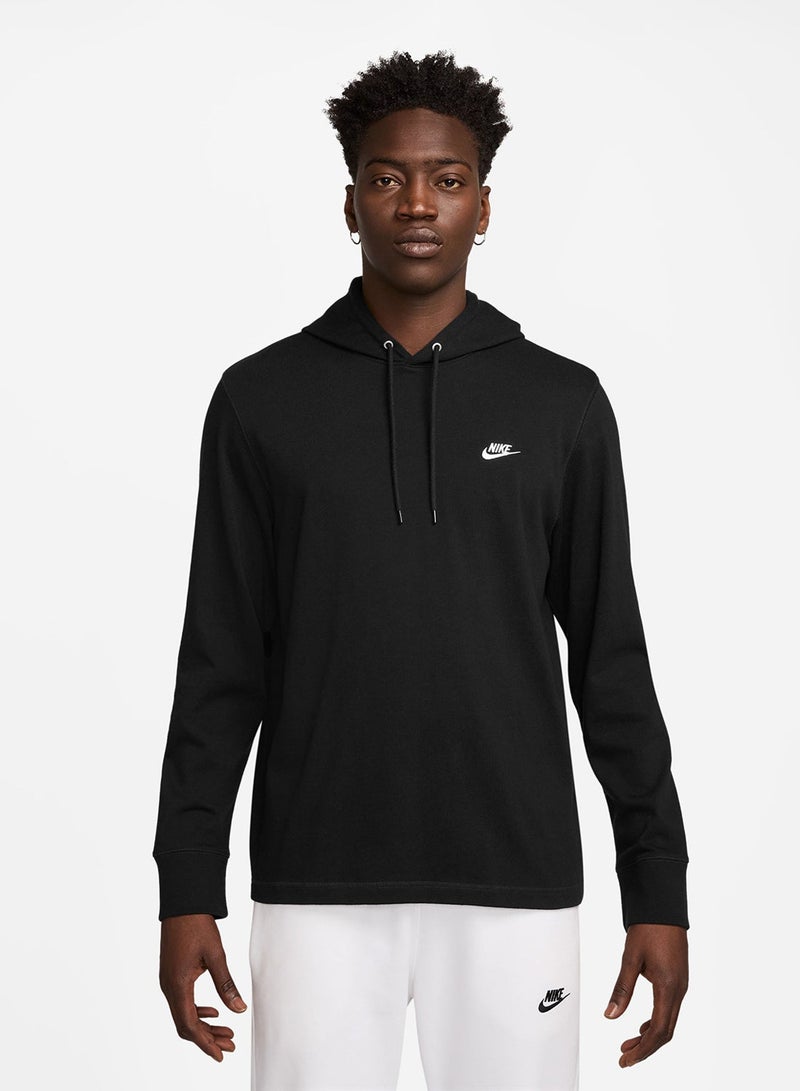 Nike Club Knit Pullover Hoodie - Image 1