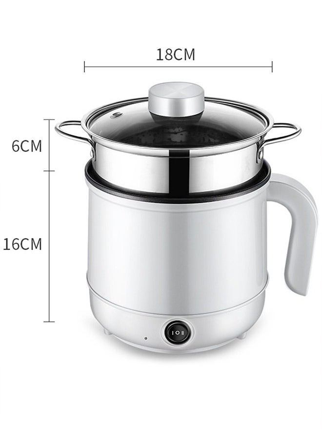 Electric Hot Pot，Tabletop cooking aids,Stainless Steel Steamer,Slow Cooker，Noodles Pot，For Noodles ,oatmeal,dumplings, Soup，eggs，Potato