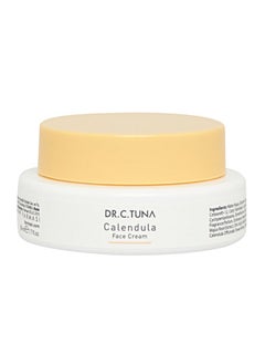 FARMASI Dr. C. Tuna Calendula Oil Face Cream Deep Hydration And Soothing For Acne Rashes Burns Scrapes And Wounds Reduces Redness & Irritation Youthful & Healthy Looking Skin 1.7 Fl. Oz  - Image 1