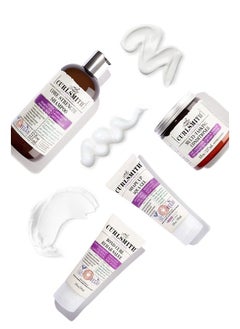 CURLSMITH Curlsmith - Strength Complete Kit for Damaged Hair, with Core Strength Shampoo, Multi-Tasking Conditioner, Bond Curl & Shape Up Aqua Gel  - Image 2