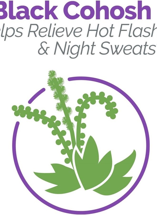 Estroven Mood Boost For Menopause Relief - 30 Ct. - Clinically Proven Ingredients That Help Manage Mood Swings, Night Sweats & Hot Flash Relief - Drug-Free and Gluten-Free - Image 4