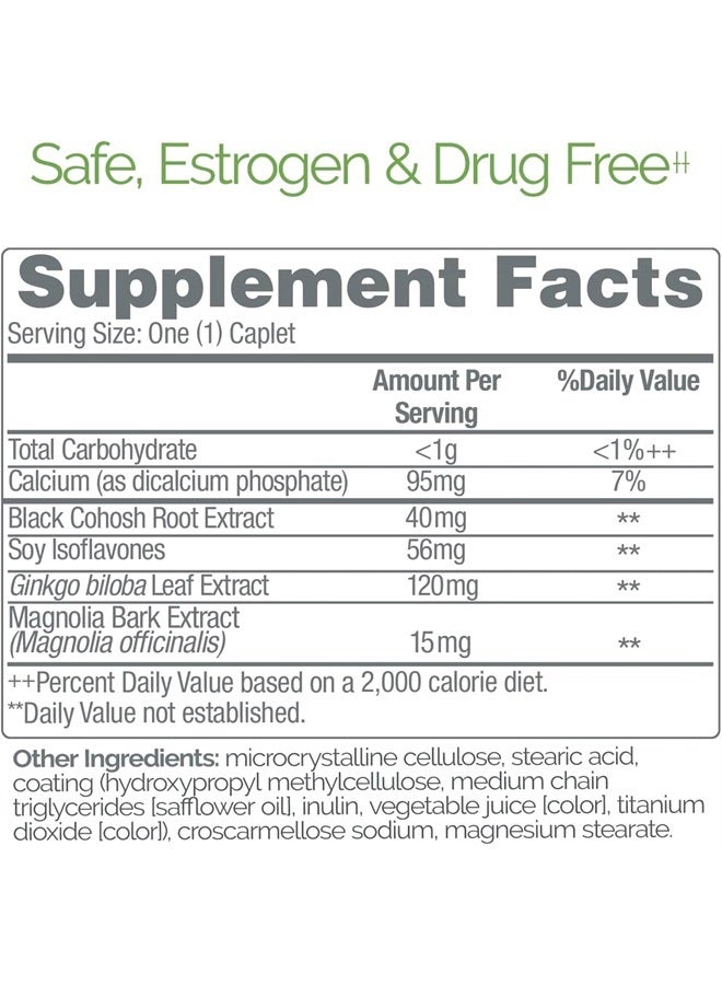 Estroven Mood Boost For Menopause Relief - 30 Ct. - Clinically Proven Ingredients That Help Manage Mood Swings, Night Sweats & Hot Flash Relief - Drug-Free and Gluten-Free - Image 5
