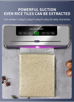 Magic Park Vacuum Sealer Machine, Vacuum Food Sealer Machine with 30 Vacuum Bags Automatic Food Sealer for Food  - Image 5