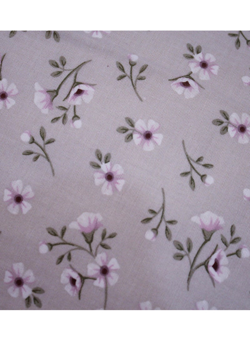Double Layer Yarn Cotton Sunset Pink Purple 200 * 230cm Bed Set of Four Pieces  - Image 3