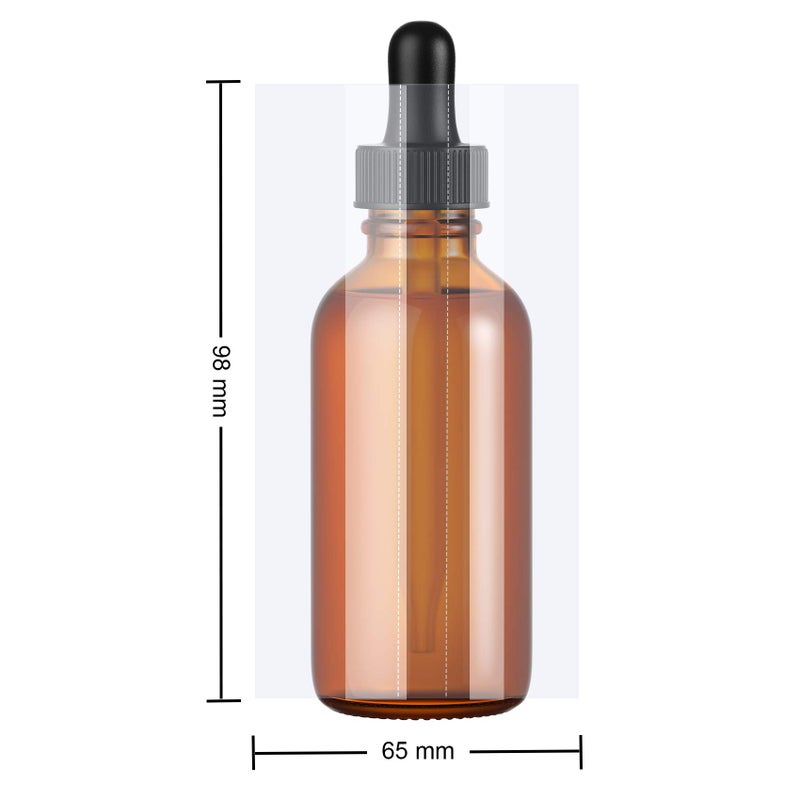 Morepack Morepack Shrink Bands for 50ml Bottles,200 Pieces 65x98mm Clear Perforated Shrink Wrap Bottle,Jars  - Image 2