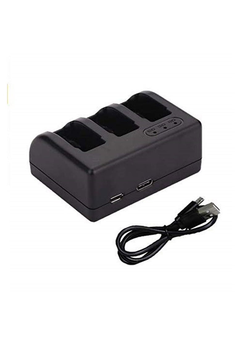 Generic - Gopro Hero 5 Battery 2X1220mAh Bateria Hero5 Gopro5 Battery + 3 Way Charger Gopro Go Pro Hero5 HERO 5 Camera Accessories - Image 1