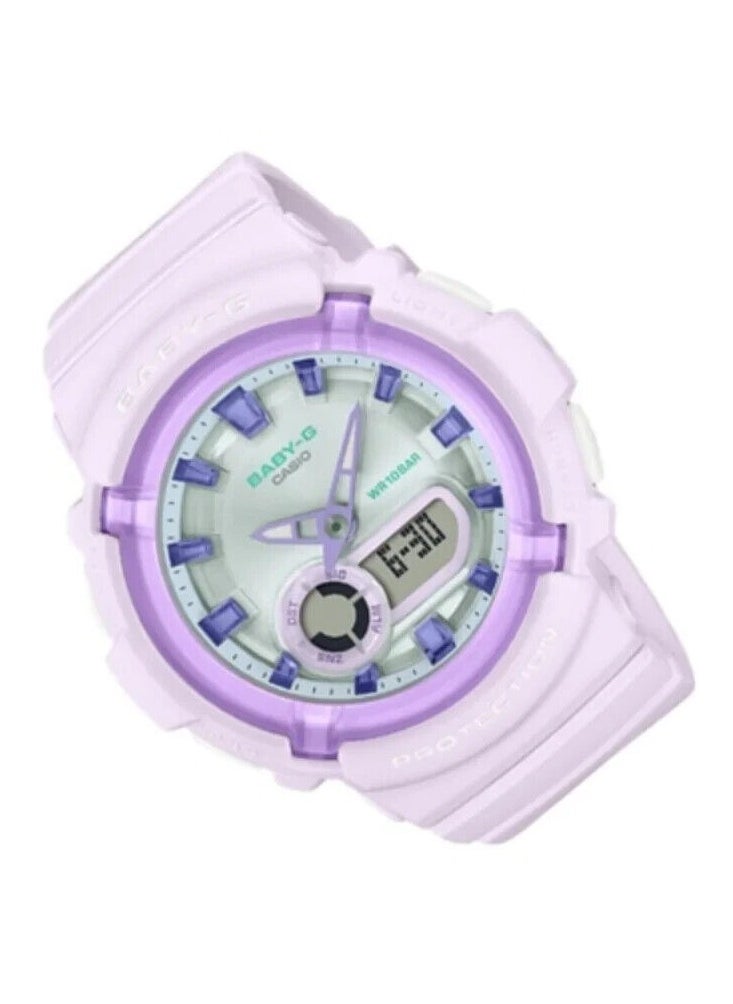 CASIO - Casio Baby-G Analog-Digital Purple Women Watch BGA-280SW-6ADR - Image 1