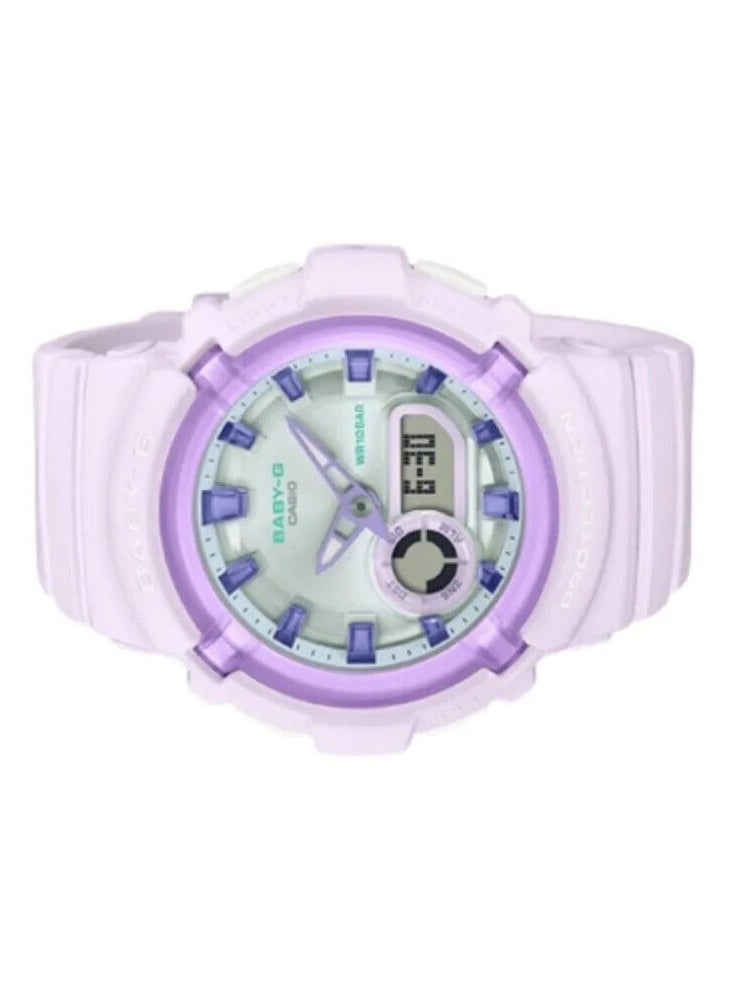 CASIO - Casio Baby-G Analog-Digital Purple Women Watch BGA-280SW-6ADR - Image 1