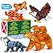 Oriate Magnet Wild Animals for Magnetic Tiles 5pcs Movable Joints Zoo Animals for Magnetic Blocks Animal Toys Compatible with Magnetiles Educational Magnetic Building Tiles for Kids magnitiles - Image 2