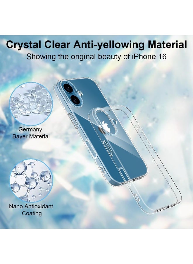 2mm Clear Case Compatible with iPhone 16 6.1 - Image 5