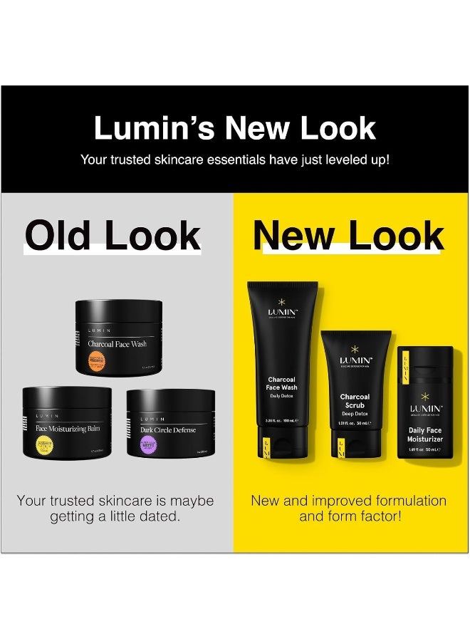 LUMIN - Daily Face Moisturizer For Men - With Niacinamide, Mens Face Lotion, Mens Skin Care, Ideal For Normal & Combination Skin, 50Ml, 1-Pack - Image 3