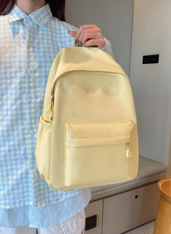 Take Two Girls Solid Backpack With Pockets