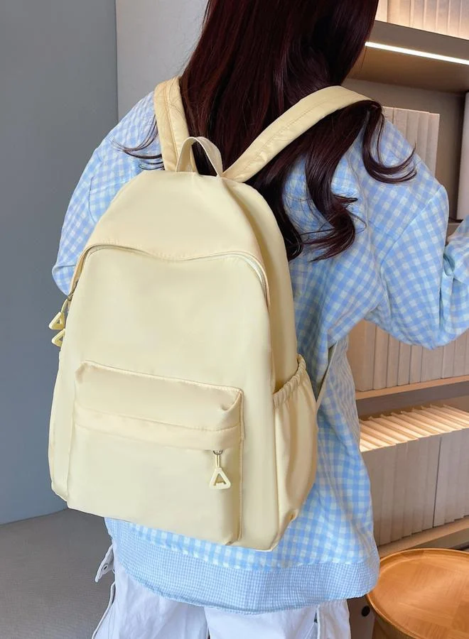 Take Two Girls Solid Backpack With Pockets