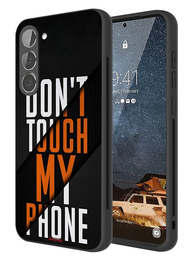 Tolwak Samsung Galaxy S23 Plus 5G Protective Case Cover Do Not Touch My Phone - Image 1