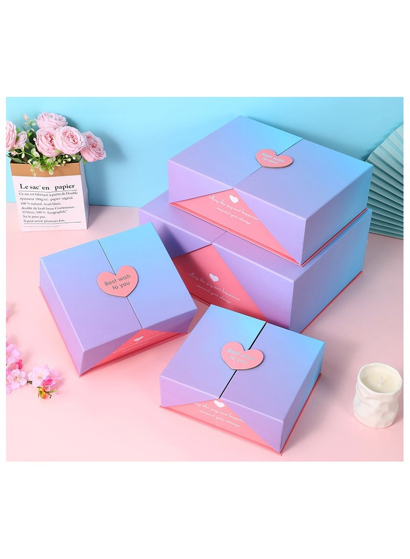 Gift Box with Magnetic Closure,Gift Box for Birthday Party Wedding Festival Anniversary - Image 2