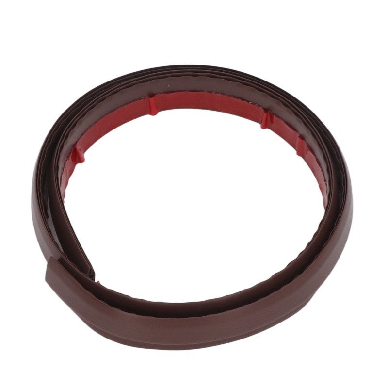 Door Seal Strip: 1In Gap Fit, TPVC Material, 2Pcs Pack - Reliable Cold Heat Noise Blocking, Good Sealing Bug Rat Prevention for Door Seams, Home Indoor Outdoor Use - Image 5