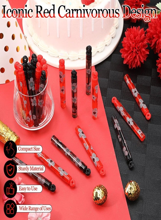 Rotatingpals 32 Pcs Strange Theme Mini Bubble Wands Red Carnivorous Bubbles Party Favors for Adult Summer Activity Birthday Gifts Carnival Goody Bag Stuffers Wedding Supplies - Image 4