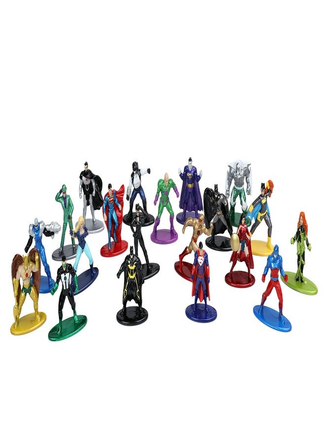 Jada Toys DC Comics 1.65"" Die-cast Metal Collectible Figures 20-Pack Wave 4, Toys for Kids and Adults (32391), Blue - Image 3