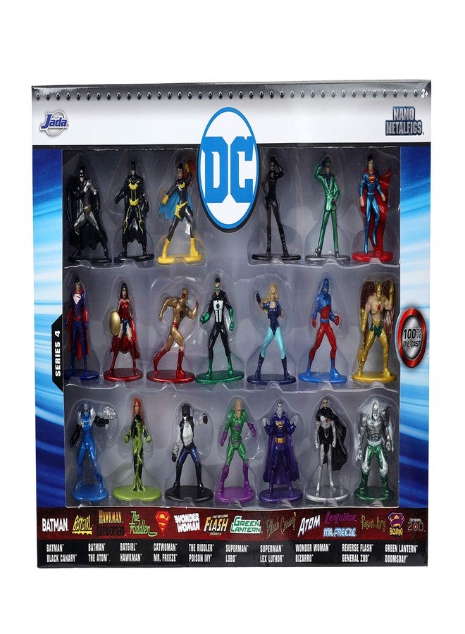 Jada Toys DC Comics 1.65"" Die-cast Metal Collectible Figures 20-Pack Wave 4, Toys for Kids and Adults (32391), Blue - Image 4